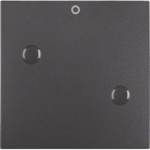 Berker - Abdeckung/Bedienelement für Installationsschalterprogramme Wippe anschraubbar 15731606 mit Aufdruck "0" B.1