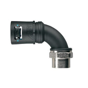 ABB Stotz S&J T&B - Kunststoff-Wellschlauch-Verschraubung Verschraubung 90Gr-Bogen AT21/M20/CSF90/BLB Nm21 IP68/69K Polya. − 10 Stück