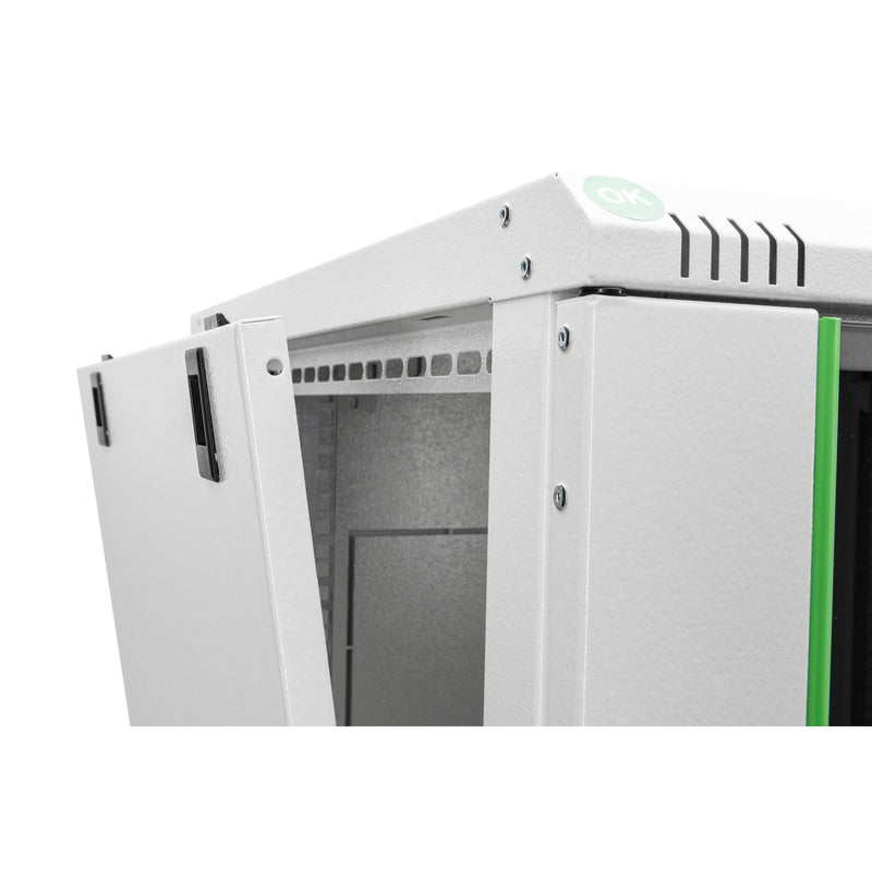 DIGITUS - Netzwerk-/Serverschrank Wandgehäuse DN-19 09U-6/6-EC 600x600mm