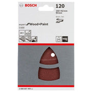 Bosch - Schleifpapier/Schleifvlies Schleifblatt C430, 2608607409 10-teilig 102 x 62