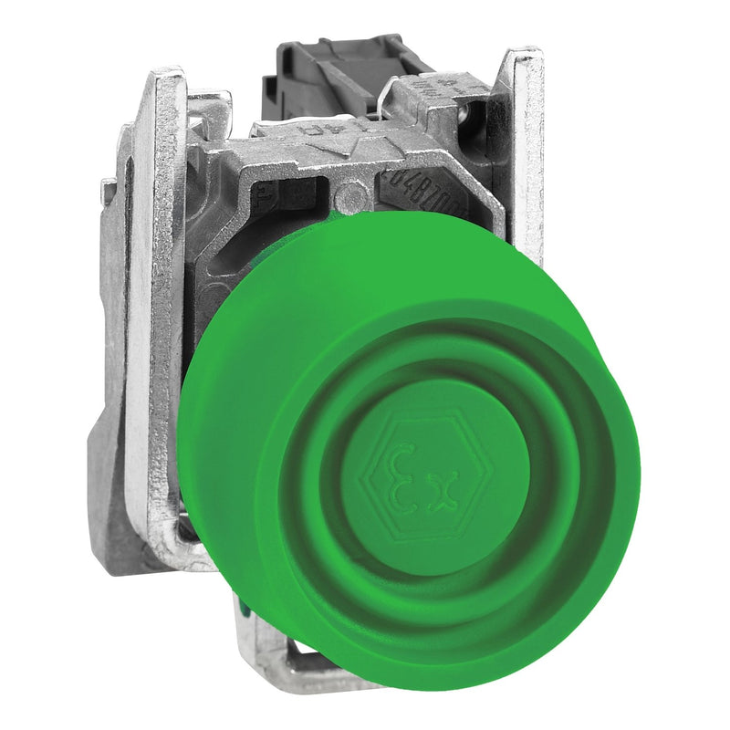 Schneider Electric - Drucktaster, Komplettgerät Drucktaster, grün D 22mm XB4BPS31EX o. Rastung, 1S