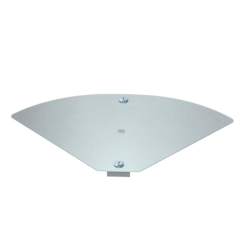 OBO Bettermann - Deckel Bogen für Kabeltragsystem Deckel variabel DFBMV 300 DD 0 bis 90°, für RBMV