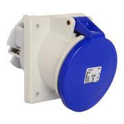 Walther Werke - CEE-Anbausteckdose (IEC 60309) Anbaudose 560306P schräg 63A 3P 6h − 5 Stück