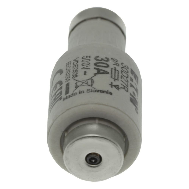 Eaton - D-Sicherungseinsatz Sicherungseinsatz Nieders. SICHERUNG-#30D27R 30A AC 500V 50kA − 5 Stück
