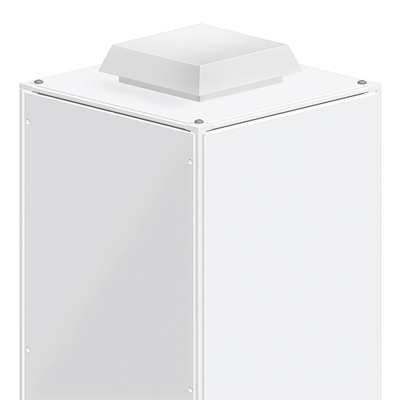 Schneider Electric - Lüfterblech (Schaltschrank) Dachauslassgitter NSYCAC228RMB 228X228Mm Ral9003