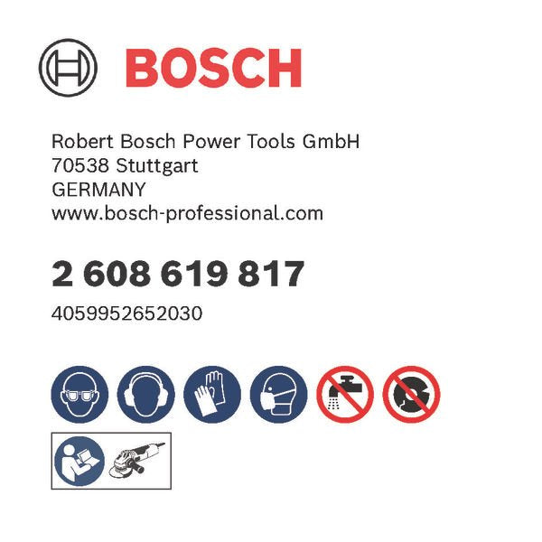 Bosch - Trenn-/Schleifscheibe X-LOCK-Fächerschleifscheib 2608619817 (VE10) eX551 Expert for