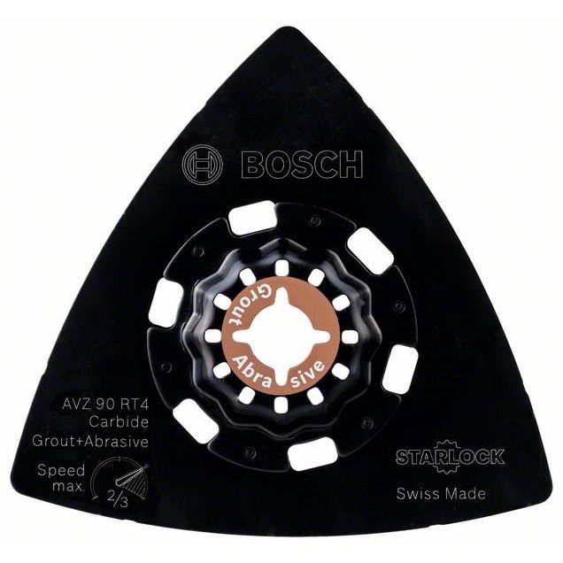 Bosch - Blatt für Oszillierer Schleifteller 2609256F02 AVZ 90 RT4, 90mm
