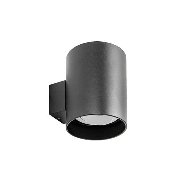 Brumberg Leuchten - Decken-/Wandleuchte Wand-Anbaumodul rund 45202560 schwarz/weiß