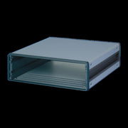 Schroff - Gehäuse für Komponenteneinbauten mit Rastermaß 482,6 mm (19 Zoll) Tischgehäuse 14575065 2HE, 84TE, T=331mm