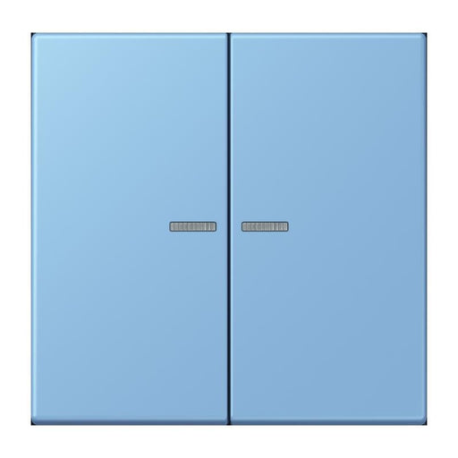 Jung - Bedienelement intelligent Taster 2fach BT LC 17102 256 bleu ceruleen 59