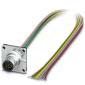 Phoenix Contact - Rundsteckverbinder, feldkonfektionierbar (Industriesteckverbinder) Einbausteckverbinder SACC-SQ-M12M#1441684 − 1 Stück