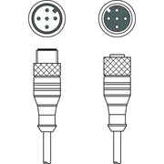 Leuze - Konfektioniertes Sensor-Aktor-Kabel Verbindungsleitung KB DN/CAN-5000 SBA