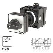 Eaton - Steuerschalter Stufenschalter T3 32A T3-3-15131/Z 32A Zwischenbau