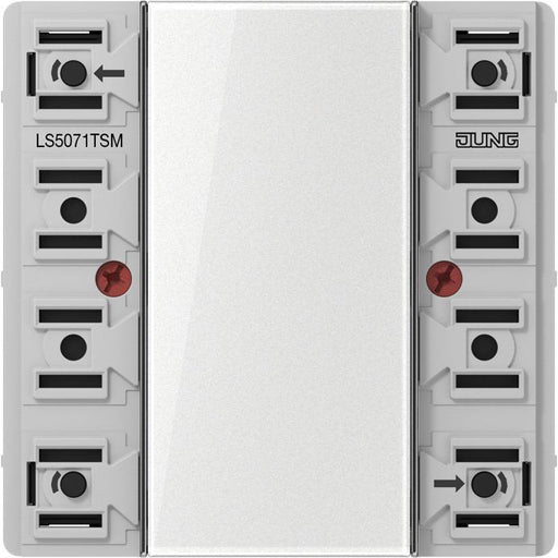 Jung - Bussystem-Tastsensor KNX Tastsensor-Modul LS 5071 TSM Standard, 1fach − 1 Stück