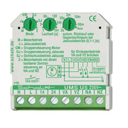 Schalk - Jalousiesteuerung AUF/ZU-Steuerung UMS U5 (230V AC) 230VAC,2S,10A