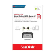 Sandisk - Speichermedium digital USB 3.1 OTG Stick 64GB SDDDC2-064G-G46 Sandisk,TypA-C