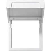 Gira - Übergangsadapter für Installationsschalterprogramme Montagerahmen 45x45 265827 rws matt