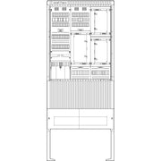 ABN - Zähler-Komplettschrank Zähleranschlusssäule SZ207ZA2516 2 ZPTSG APZ 5pol