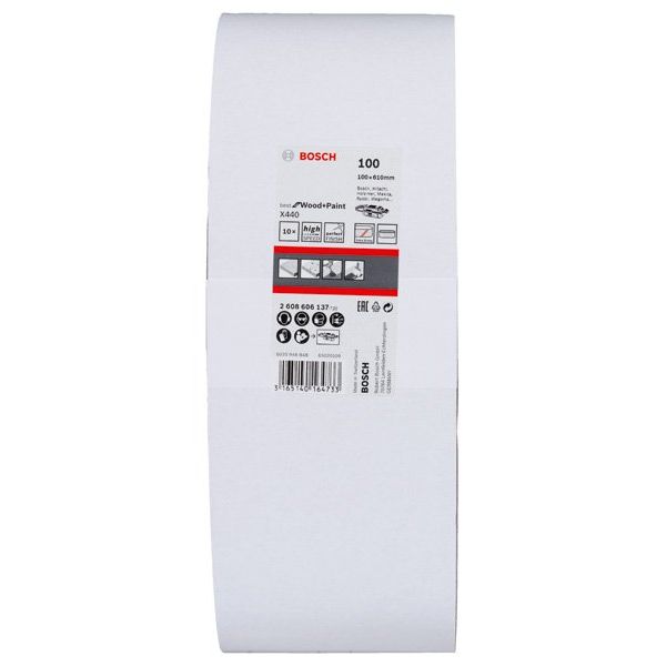 Bosch - Schleifpapier/Schleifvlies PRO X440 Schleifband, 100 2608606137 x 610 mm 100 10-tlg