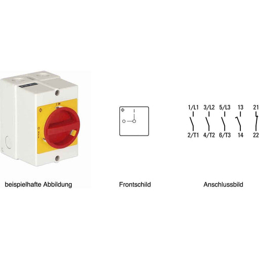 Kraus&amp;Naimer - Lastschalter Reparaturschalter KH25 T203/40 KL11V − 1 Stück by Kraus&amp;Naimer
