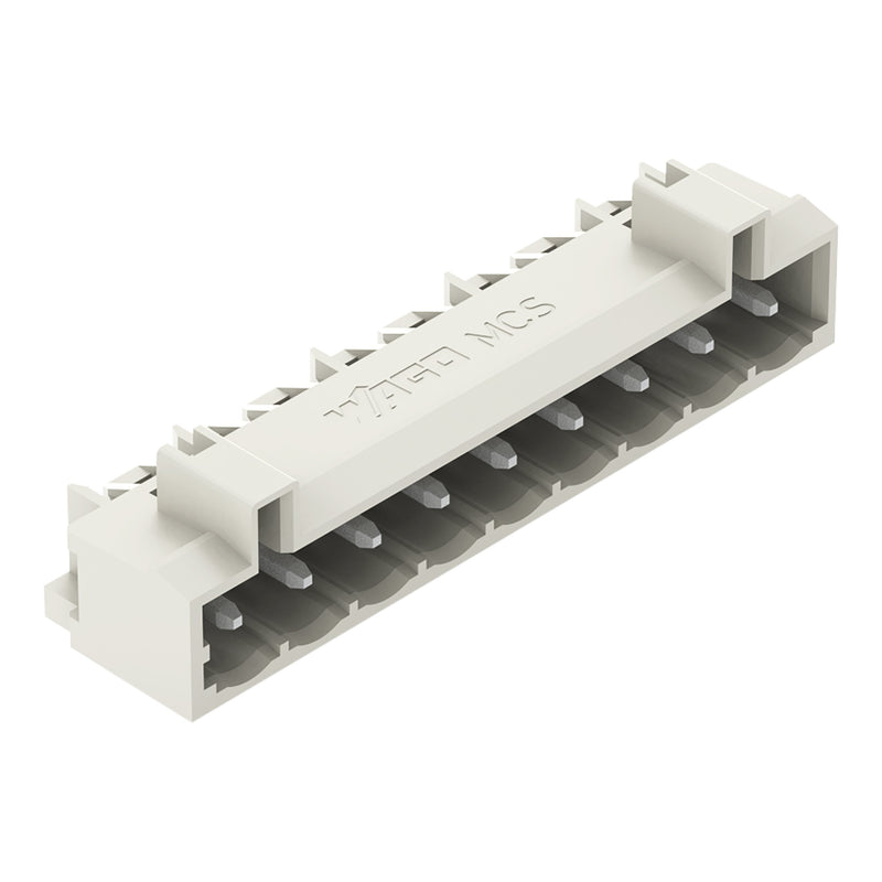 WAGO - Leiterplattensteckverbinder THT-Stiftleiste Lötstift 721-469/001-000 1,2x1,2,abgew.,lgr − 100 Stück