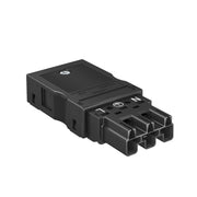 OBO Bettermann - Steckverbinder für steckbare Gebäudeinstallation Steckerteil ST-WIN 3P SW 76x35x15