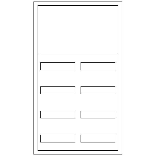 ABN - Gehäuse/Schaltschrank (leer) Wandgehäuse SP26RK042 IP54 SK2 schutzisol