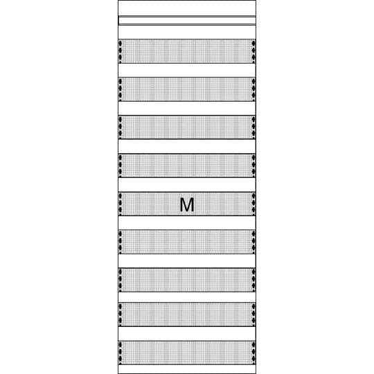 Striebel&amp;John - Einbaufeld für Telekommunikation Mediafeld FM29 9RE  − 1 Stück
