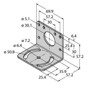 Turck - Zubehör/Ersatzteile für Positionsschalter Montagezubehör SMB30MM