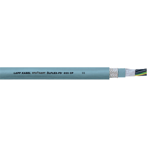 Lapp Kabel&Leitung - Energiekabel < 1 kV, für ortsveränderlichen Einsatz ÖLFLEX FD 855 CP 12G0,75 0027625