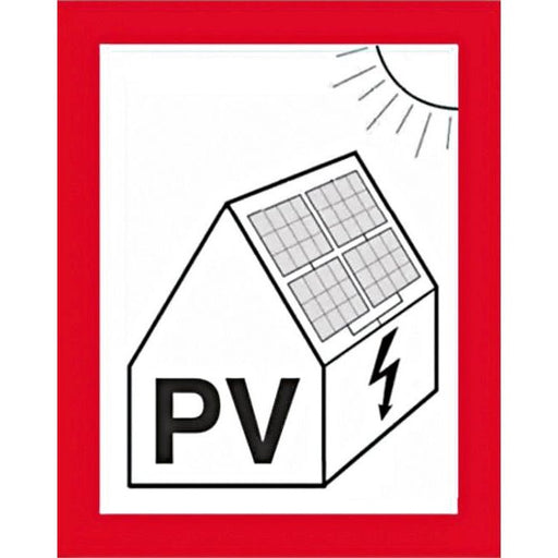 Cimco Werkzeuge - Warn-/Hinweisschild Brandschutzzeichen 182799 Hinw. PV-Anl+Batt