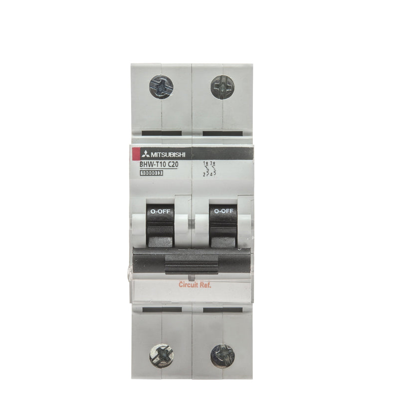 Mitsubishi Electric - Leitungsschutzschalter Sicherungsautomat BHW-T10 2P Ty#292072 2-polig