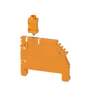 Weidmüller - Abschluss- und Zwischenplatte für Reihenklemme Trennwand WBB WDU1.5/BL... 45.4mmx36.7mm − 10 Stück