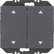 Berker - Bussystem-Hand-/Wandsender Modul Wippe 2f 24127206 Aufdr. K.1 anthr