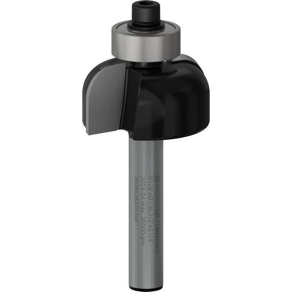 Bosch - Fräser PRO Hohlkehlfräser, L 2608628420 1/4