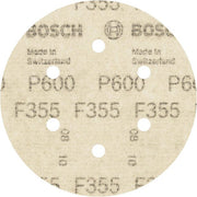 Bosch - Schleifpapier/Schleifvlies PRO F355 Schleifblatt, 150 2608605131 mm, G600, 5-tlg