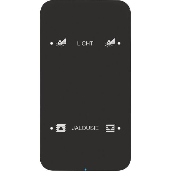 Berker - Bussystem-Tastsensor Touch-Sensor 2fach 75142165 Glas schwarz