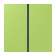 Jung - Abdeckung/Bedienelement für Installationsschalterprogramme Tastensatz 1fach LC 401 TSA 221 vert clair