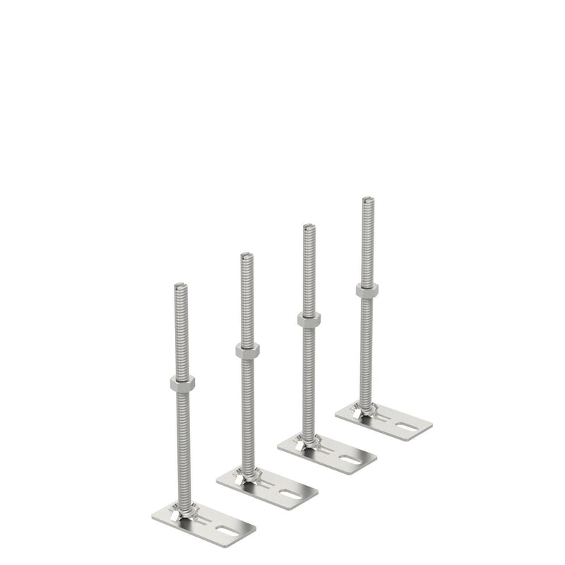 OBO Bettermann - Nivellierset für Unterflursysteme Nivelliereinheit RK NEV2 150 (VE4) f.Kassette + OKB − 1 Packung