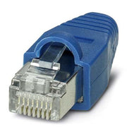 Phoenix Contact - Modularer Steckverbinder (Industriesteckverbinder) RJ45-Stecker VS-08-NP-RJ45-BU CAT5e, 8-polig − 10 Stück