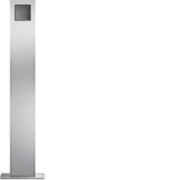 Elcom - Kommunikations-Säule Standsäule SMT-1/1EM Edelstahl matt, 1Mod