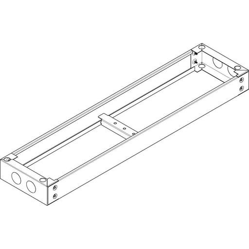 ABN - Sockel/Sockelelement (Schaltschrank) Standsockel UF409 RAL7022