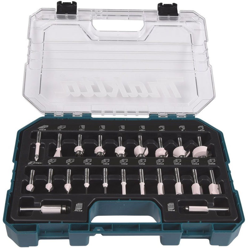 Makita - Fräserset Fräser-Set D-74778 8mm 22Stk