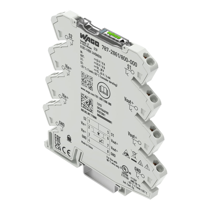 WAGO - Stromüberwachungsgerät Elektron. Schutzschalter 787-2861/800-000 DC 24 V