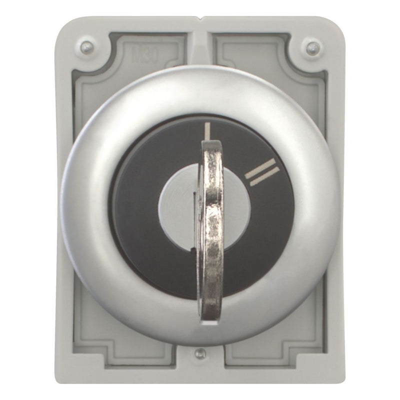 Eaton - Frontelement für Wahlschalter Schlüsseltaste Flat Front M30C-FWRS-X95 rastend 2 Stellungen