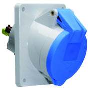 Bals Elektrotech - CEE-Anbausteckdose (IEC 60309) Anbausteckdose geneigt 16A 12784 5p 230V 9h IP44
