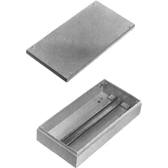Häwa - Dose, Gehäuse für Montage auf der Wand/Decke Klemmenkasten K8-15/15 RAL7035 150x150mm