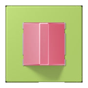 Jung - Behindertenelement für Installationsschalterprogramme Notrufsystem Rufmodul NRS LC 0834 RM 221 vert clair