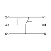 WAGO - Bauelementestecker Schaltermodul 2042-1108 AC 250 V,transluzent
