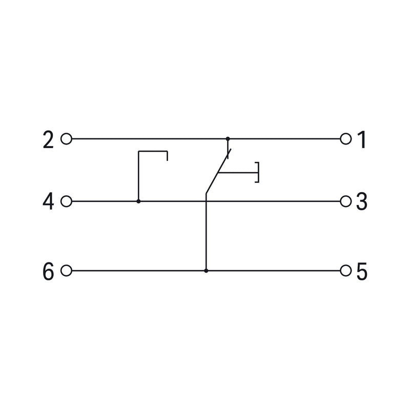 WAGO - Bauelementestecker Schaltermodul 2042-1108 AC 250 V,transluzent